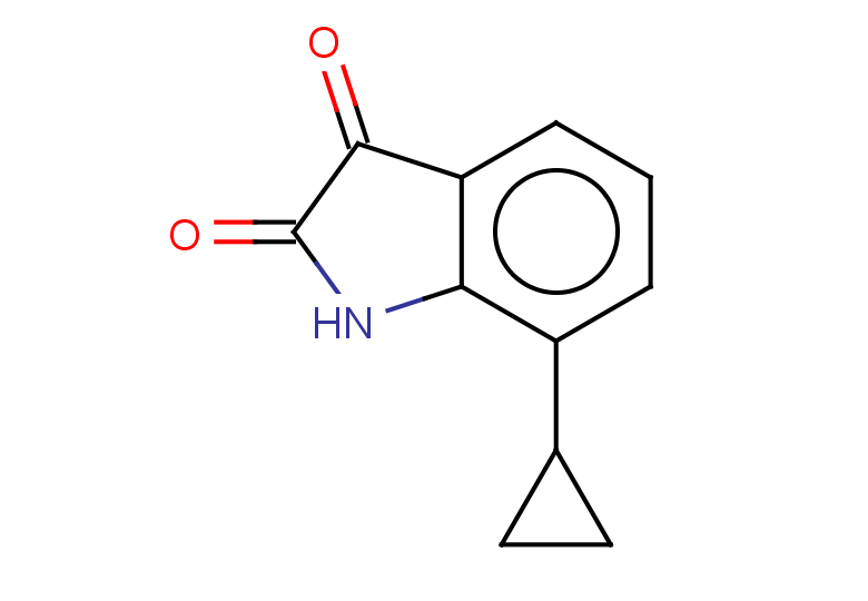 7-cyclopropyl-2,3-dihydro-1H-indole-2,3-dione