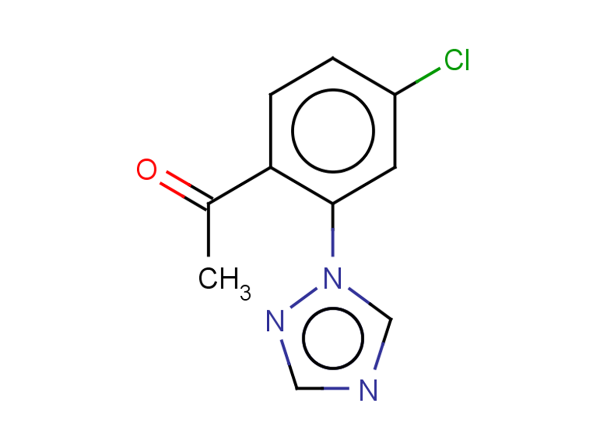 1-[4-chloro-2-(1H-1,2,4-triazol-1-yl)phenyl]ethan-1-one