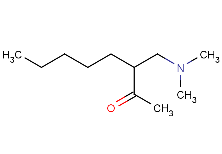 3-[(dimethylamino)methyl]octan-2-one