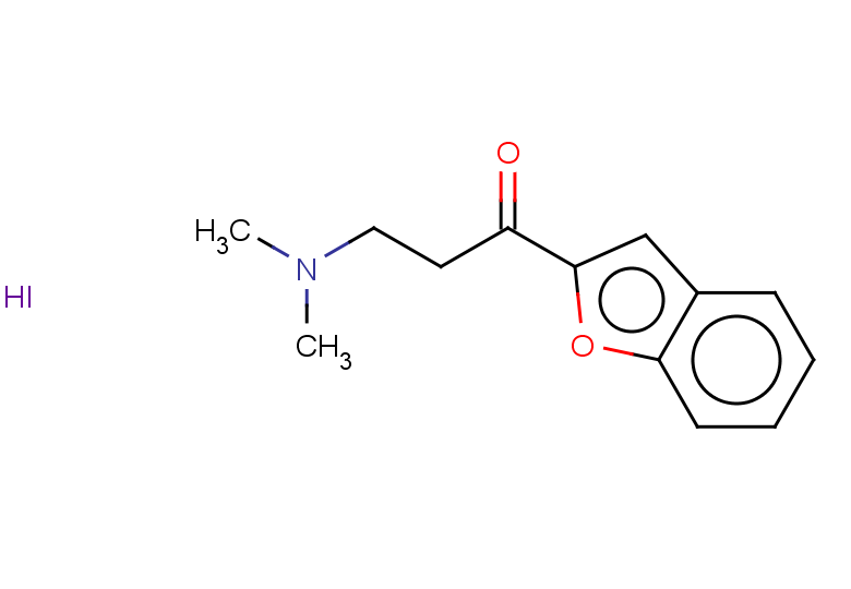 1-(1-benzofuran-2-yl)-3-(dimethylamino)propan-1-one hydroiodide