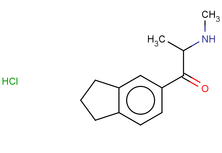 1-(2,3-dihydro-1H-inden-5-yl)-2-(methylamino)propan-1-one hydrochloride