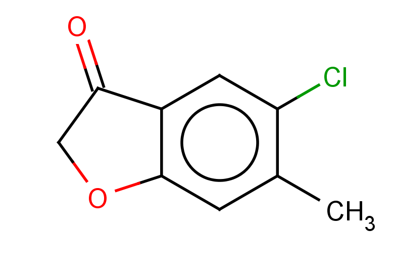 5-chloro-6-methyl-2,3-dihydro-1-benzofuran-3-one