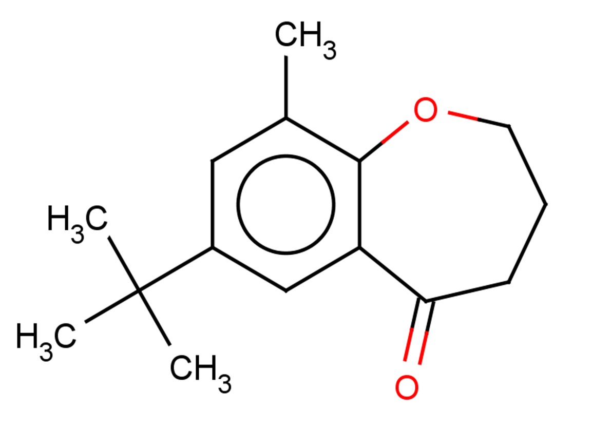 7-tert-butyl-9-methyl-2,3,4,5-tetrahydro-1-benzoxepin-5-one