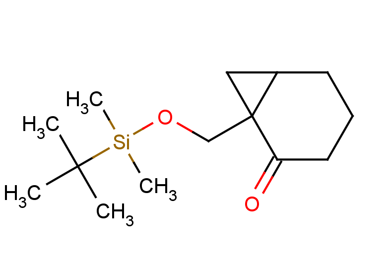 1-{[(tert-butyldimethylsilyl)oxy]methyl}bicyclo[4.1.0]heptan-2-one