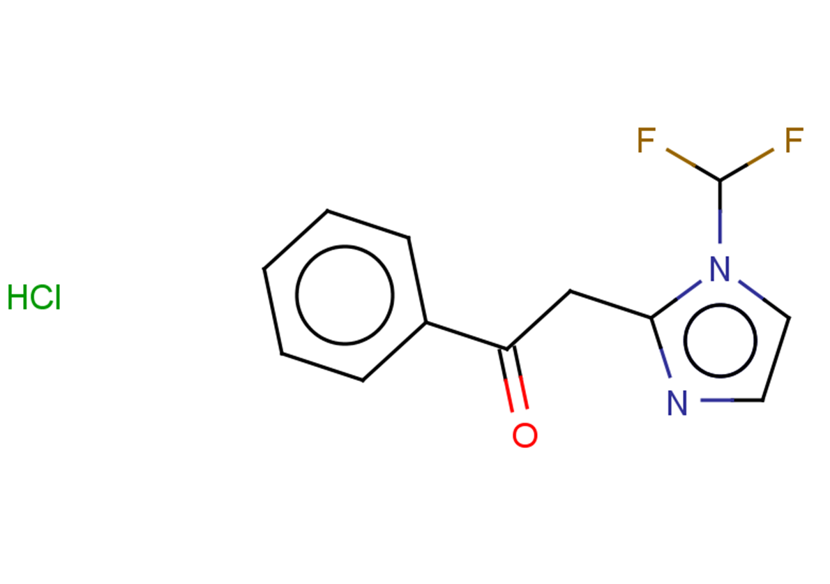 2-[1-(difluoromethyl)-1H-imidazol-2-yl]-1-phenylethan-1-one hydrochloride