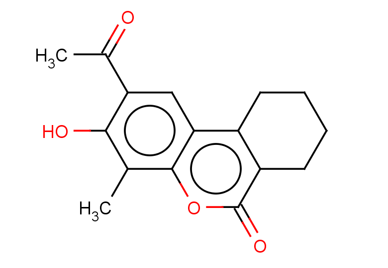 2-acetyl-3-hydroxy-4-methyl-6H,7H,8H,9H,10H-cyclohexa[c]chromen-6-one