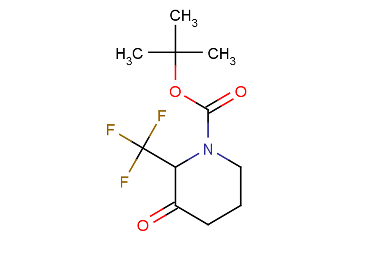 tert-butyl 3-oxo-2-(trifluoromethyl)piperidine-1-carboxylate