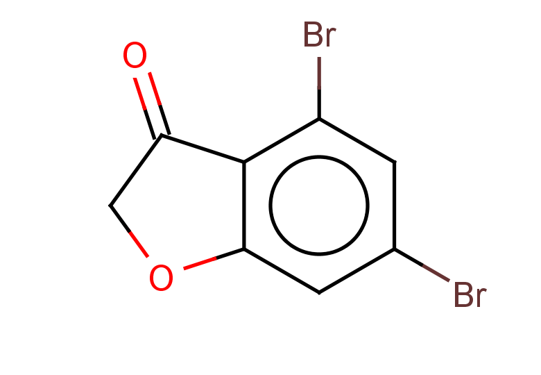 4,6-dibromo-2,3-dihydro-1-benzofuran-3-one