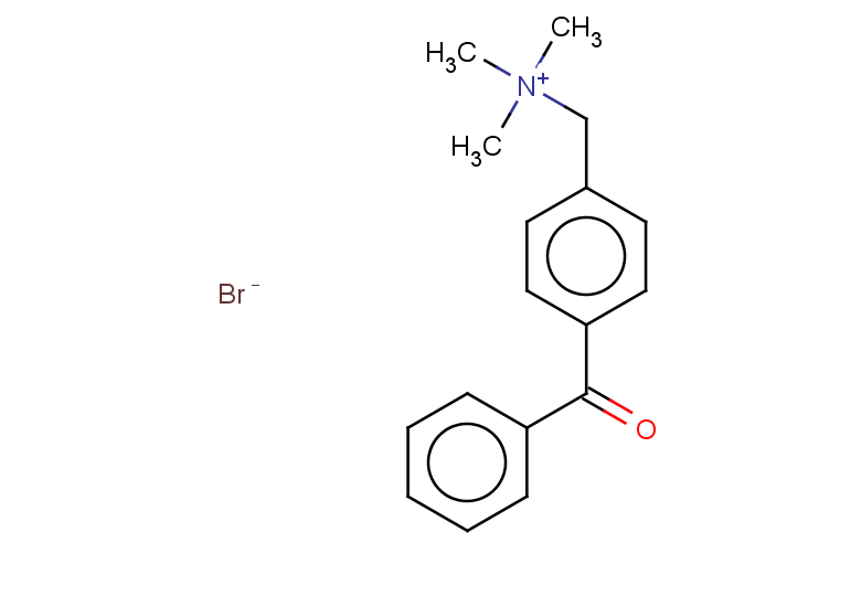 [(4-benzoylphenyl)methyl]trimethylazanium bromide