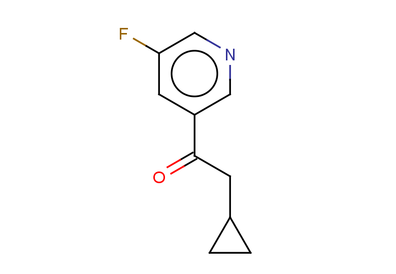 2-cyclopropyl-1-(5-fluoropyridin-3-yl)ethan-1-one