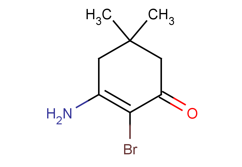 3-amino-2-bromo-5,5-dimethylcyclohex-2-en-1-one