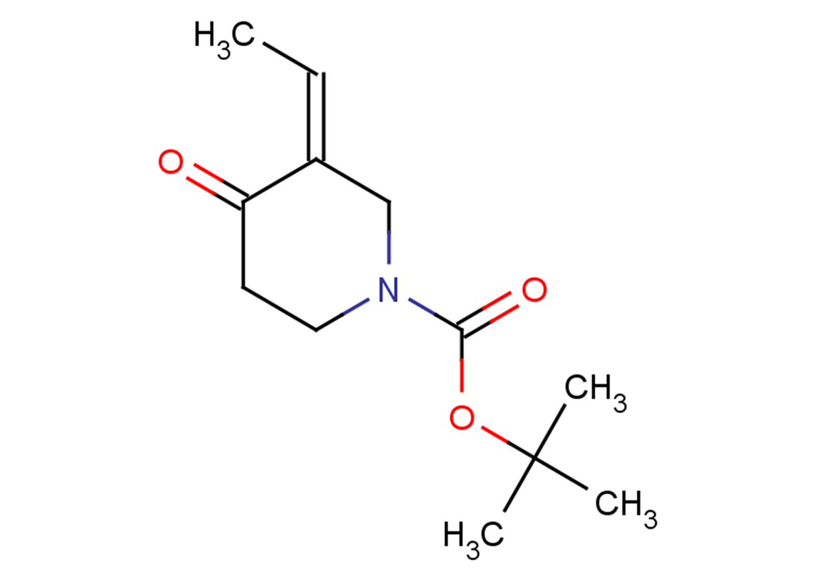 tert-butyl (3Z)-3-ethylidene-4-oxopiperidine-1-carboxylate