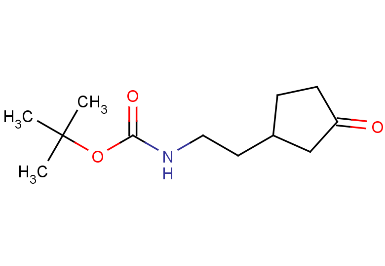 tert-butyl N-[2-(3-oxocyclopentyl)ethyl]carbamate