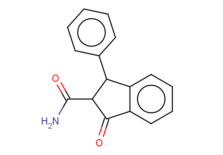 1-oxo-3-phenyl-2,3-dihydro-1H-indene-2-carboxamide
