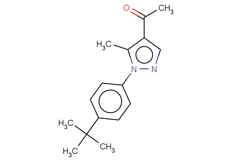 1-[1-(4-tert-butylphenyl)-5-methyl-1H-pyrazol-4-yl]ethan-1-one
