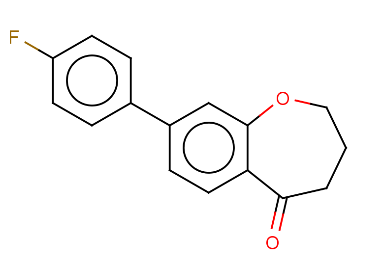 8-(4-fluorophenyl)-2,3,4,5-tetrahydro-1-benzoxepin-5-one