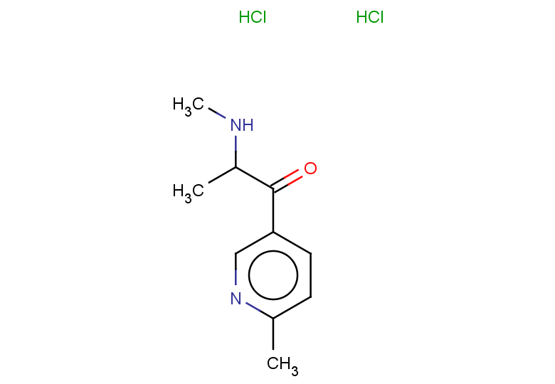 2-(methylamino)-1-(6-methylpyridin-3-yl)propan-1-one dihydrochloride