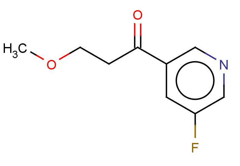 1-(5-fluoropyridin-3-yl)-3-methoxypropan-1-one