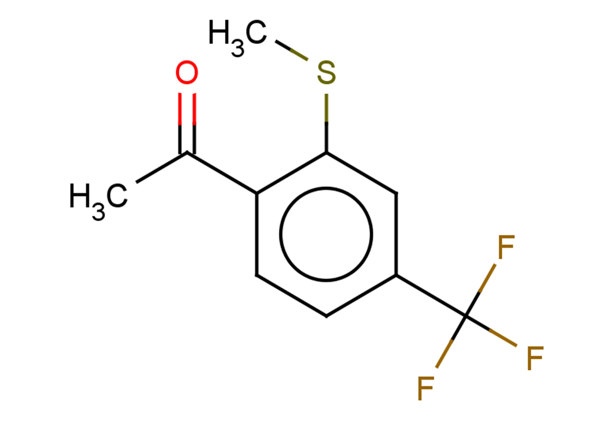 1-[2-(methylsulfanyl)-4-(trifluoromethyl)phenyl]ethan-1-one