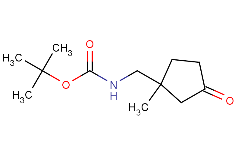 tert-butyl N-[(1-methyl-3-oxocyclopentyl)methyl]carbamate