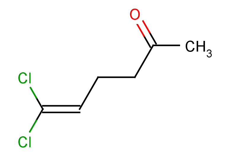 6,6-dichlorohex-5-en-2-one