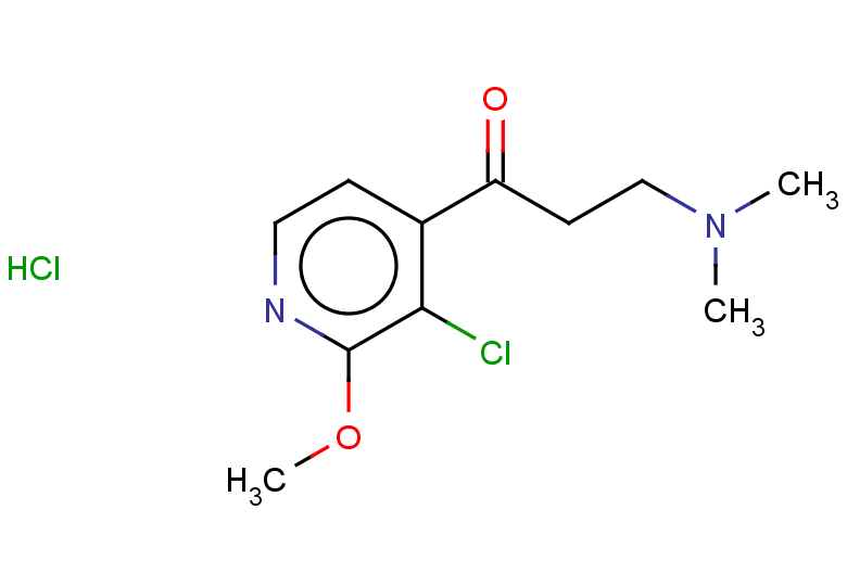 1-(3-chloro-2-methoxypyridin-4-yl)-3-(dimethylamino)propan-1-one hydrochloride