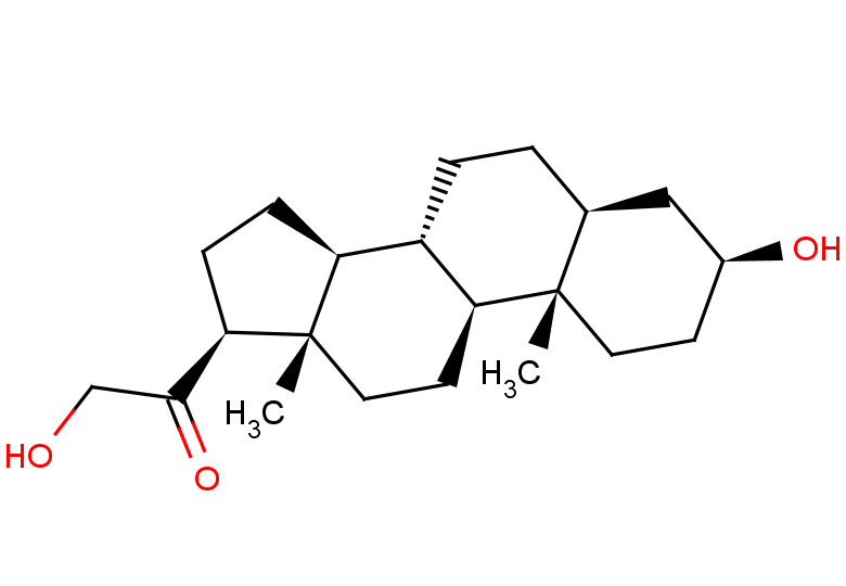 1-[(1S,3aS,3bR,5aS,7S,9aS,9bS,11aS)-7-hydroxy-9a,11a-dimethyl-hexadecahydro-1H-cyclopenta[a]phenanthren-1-yl]-2-hydroxyethan-1-one