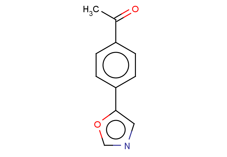 1-[4-(1,3-oxazol-5-yl)phenyl]ethan-1-one