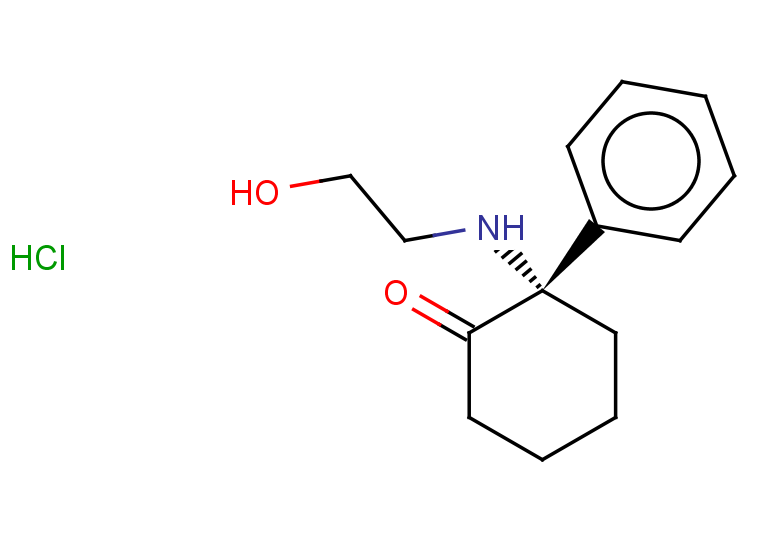 rel-(2R)-2-[(2-hydroxyethyl)amino]-2-phenylcyclohexan-1-one hydrochloride