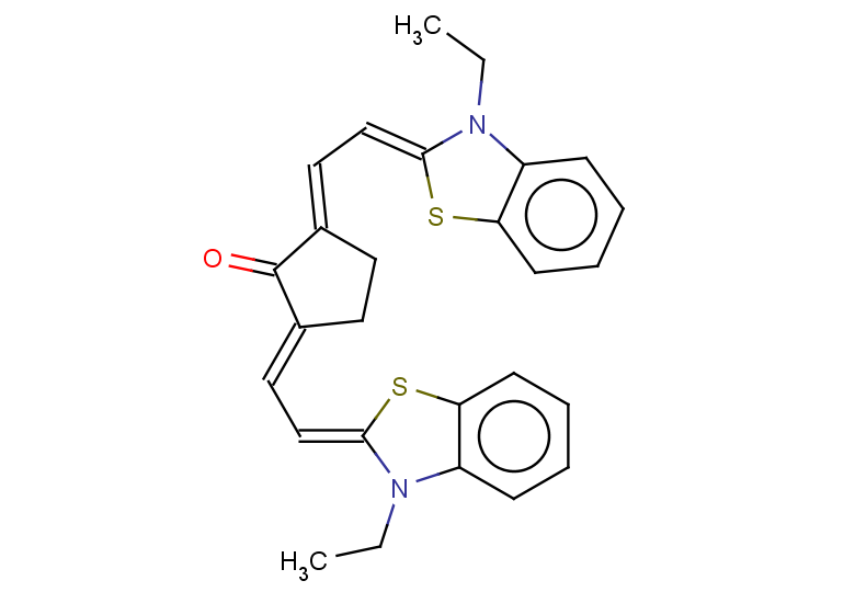 (2E,5E)-2,5-bis({2-[(2Z)-3-ethyl-2,3-dihydro-1,3-benzothiazol-2-ylidene]ethylidene})cyclopentan-1-one