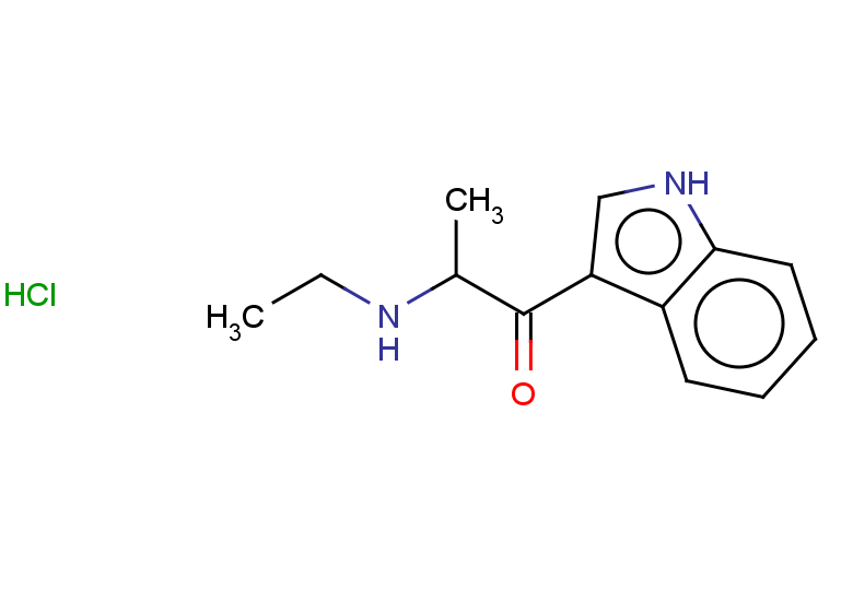 2-(ethylamino)-1-(1H-indol-3-yl)propan-1-one hydrochloride