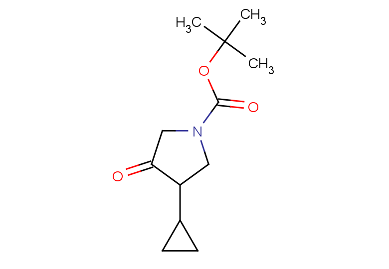 tert-butyl 3-cyclopropyl-4-oxopyrrolidine-1-carboxylate