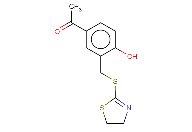1-{3-[(4,5-dihydro-1,3-thiazol-2-ylsulfanyl)methyl]-4-hydroxyphenyl}ethan-1-one