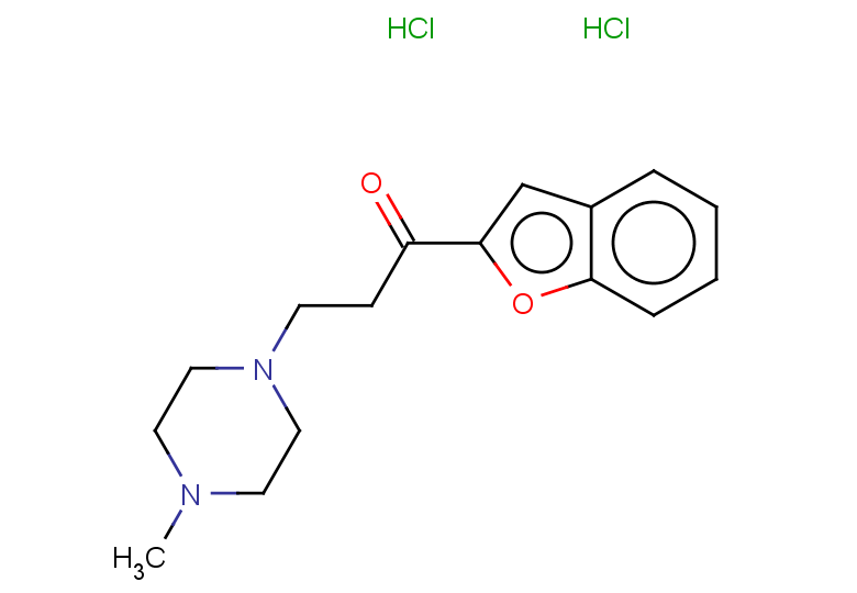 1-(1-benzofuran-2-yl)-3-(4-methylpiperazin-1-yl)propan-1-one dihydrochloride