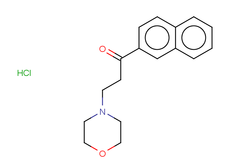 3-(morpholin-4-yl)-1-(naphthalen-2-yl)propan-1-one hydrochloride