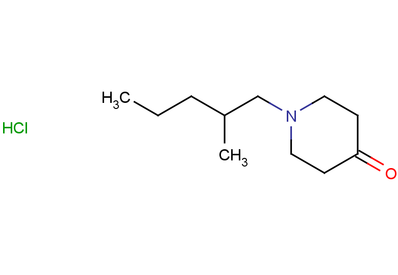 1-(2-methylpentyl)piperidin-4-one hydrochloride