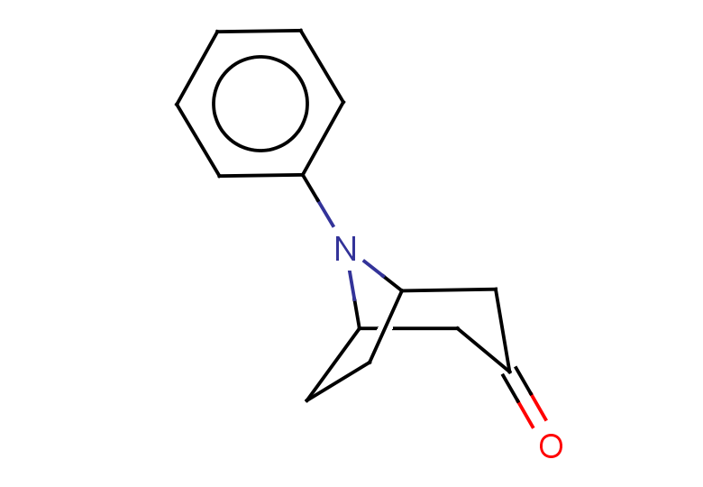 8-phenyl-8-azabicyclo[3.2.1]octan-3-one