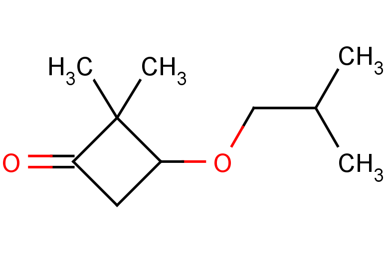2,2-dimethyl-3-(2-methylpropoxy)cyclobutan-1-one
