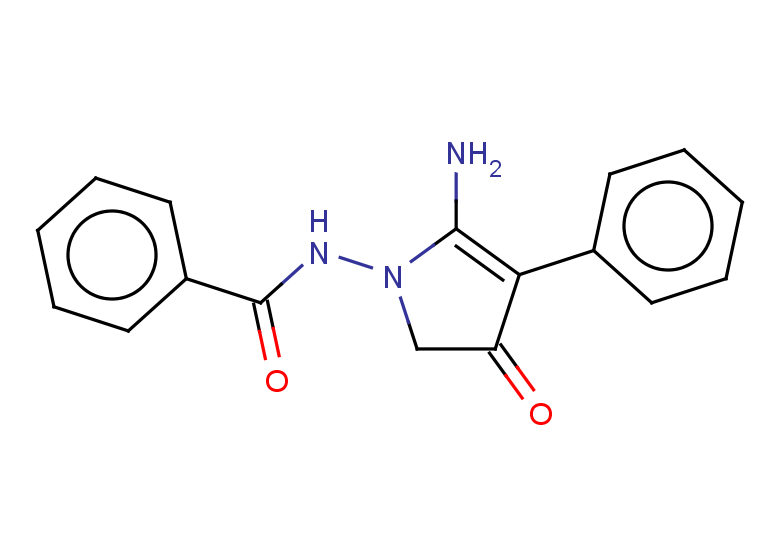 N-(5-amino-3-oxo-4-phenyl-2,3-dihydro-1H-pyrrol-1-yl)benzamide