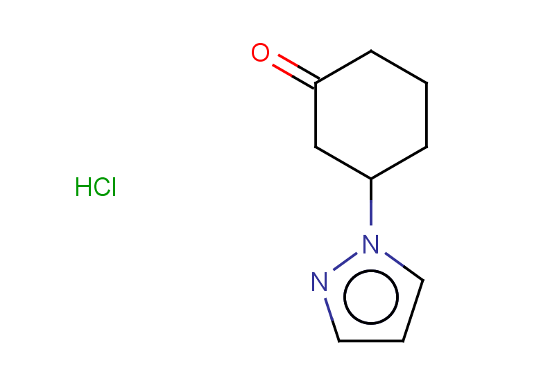 3-(1H-pyrazol-1-yl)cyclohexan-1-one hydrochloride