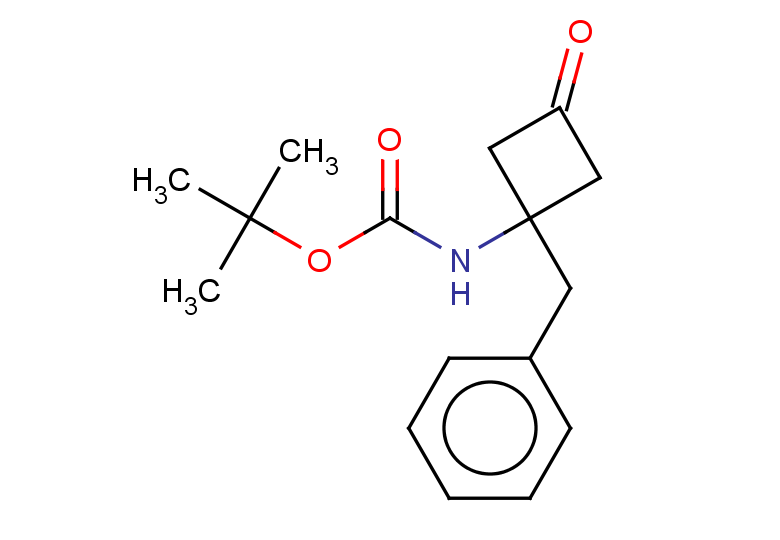 tert-butyl N-(1-benzyl-3-oxocyclobutyl)carbamate