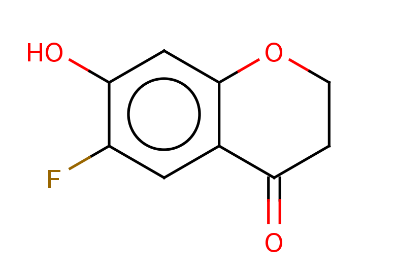 6-fluoro-7-hydroxy-3,4-dihydro-2H-1-benzopyran-4-one