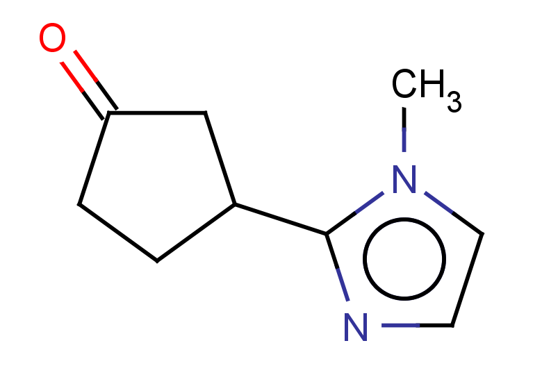 3-(1-methyl-1H-imidazol-2-yl)cyclopentan-1-one