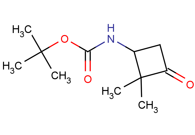 tert-butyl N-(2,2-dimethyl-3-oxocyclobutyl)carbamate