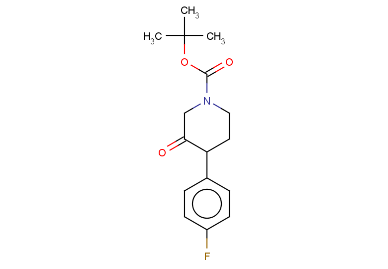 tert-butyl 4-(4-fluorophenyl)-3-oxopiperidine-1-carboxylate