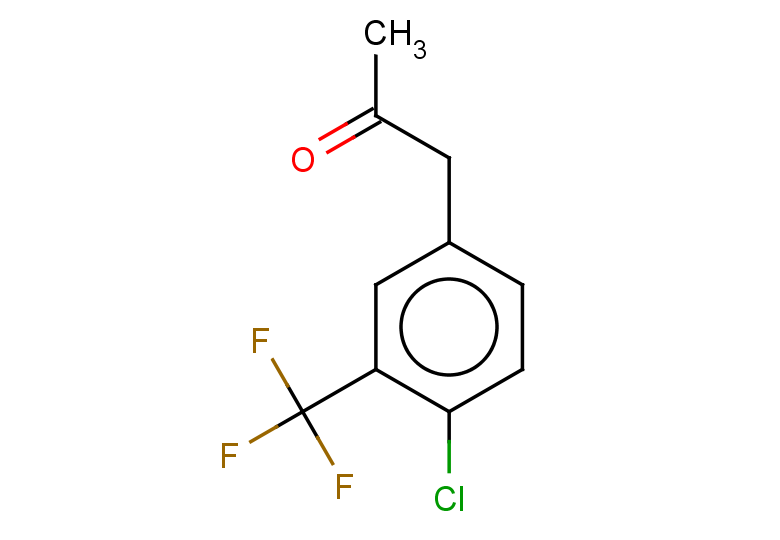 1-[4-chloro-3-(trifluoromethyl)phenyl]propan-2-one