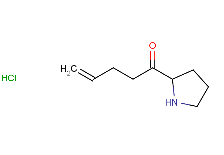 1-(pyrrolidin-2-yl)pent-4-en-1-one hydrochloride