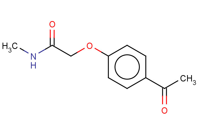 2-(4-acetylphenoxy)-N-methylacetamide