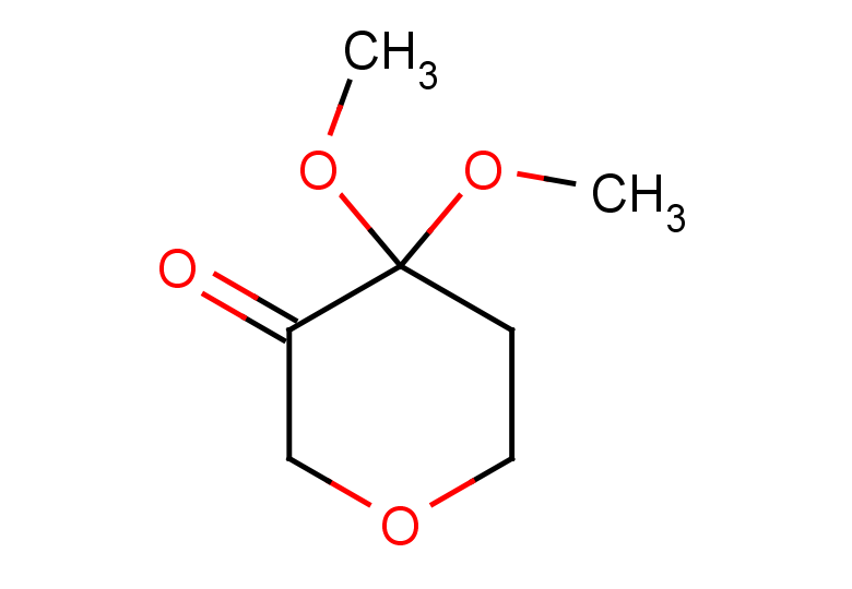 4,4-dimethoxyoxan-3-one