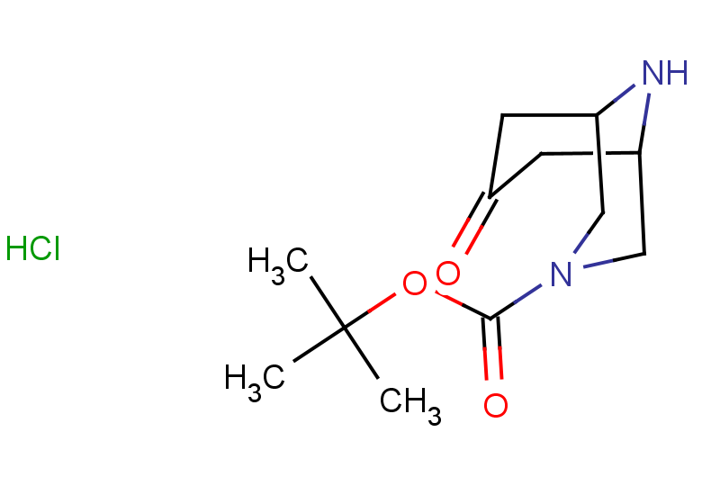 tert-butyl 7-oxo-3,9-diazabicyclo[3.3.1]nonane-3-carboxylate hydrochloride